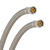 Eastman 48081 3/8 in. Comp x 3/8 in. Comp x 120 in. Braided Stainless Steel Faucet Supply Line - 3