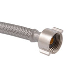 Eastman 48083 1/2 in. IPS x 7/8 in. BC x 9 in. Braided Stainless Steel Toilet Connector - 2