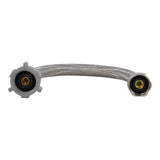 Eastman 48084P 1/2 in IPS x 7/8 in Ballcock x 12 in Braided Stainless Steel Toilet Supply Line - 2