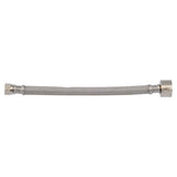 Eastman 48087 3/8 in Compression x 7/8 in Ballcock x 9 in Braided Stainless Steel Toilet Supply Line with Brass Insert - 2