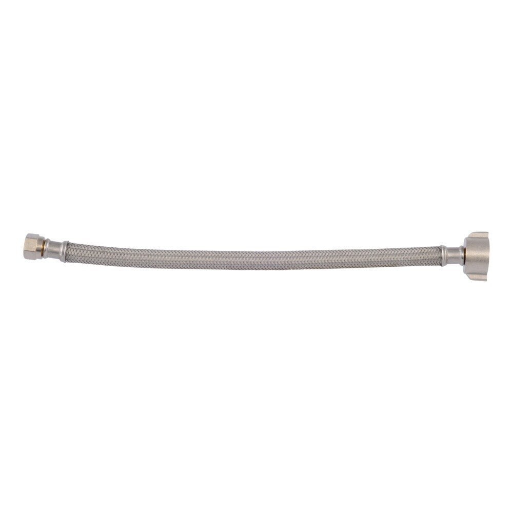 Eastman 48088P 12 in Braided Stainless Steel Toilet Supply Line with Nylon Nut - 2
