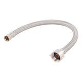 Eastman 48089P 3/8 in. x 7/8 in. x 16 in. Braided Stainless Steel Toilet Supply Line