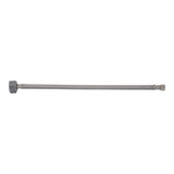 Eastman 48089 3/8 in Compression x 7/8 in Ballcock x 16 in Braided Stainless Steel Toilet Supply Line - 3