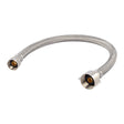 Eastman 48094 1/2 in. Comp x 7/8 in. Ballcock x 16 in. Braided Stainless Steel Toilet Supply Line