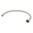 Eastman 48118 20 in Braided Stainless Steel Toilet Supply Line 3/8 in Flare x 7/8 in Ballcock
