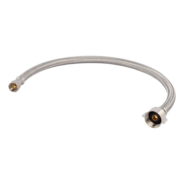 Eastman 48118 20 in Braided Stainless Steel Toilet Supply Line 3/8 in Flare x 7/8 in Ballcock