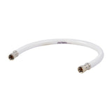 Eastman 48123 3/8 in. Comp x 3/8 in. Comp x 20 in. PVC Flex Water Supply Line with Brass Insert