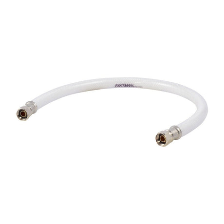 Eastman 48123 3/8 in. Comp x 3/8 in. Comp x 20 in. PVC Flex Water Supply Line with Brass Insert