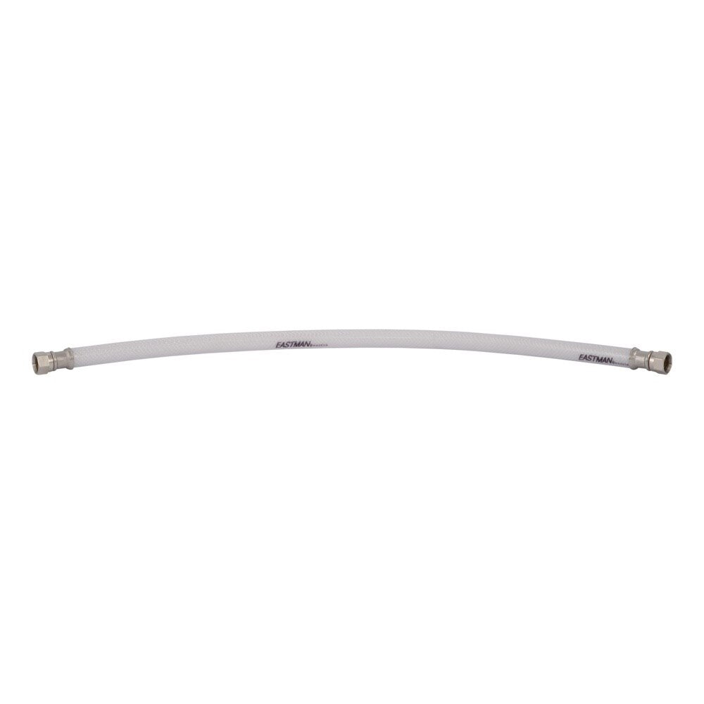 Eastman 48123 3/8 in. Comp x 3/8 in. Comp x 20 in. PVC Flex Water Supply Line with Brass Insert - 2