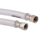 Eastman 48123 3/8 in. Comp x 3/8 in. Comp x 20 in. PVC Flex Water Supply Line with Brass Insert - 3
