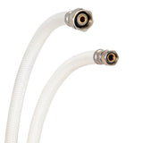 Eastman 48128 1/2 in. IPS x 3/8 in. Compression x 30 in. Flexible PVC Faucet Supply Line - 3