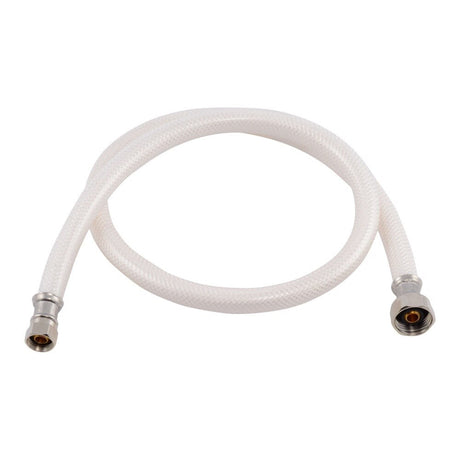 Eastman 48129 1/2 in. IPS x 3/8 in. Compression x 36 in. Flex Water Supply Line with Brass Insert