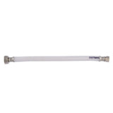 Eastman 48130 1/2 in IPS x 3/8 in Comp x 12 in Flex PVC Faucet Supply Line with Brass Insert - 2