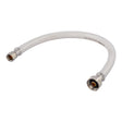 Eastman 48131 16 in. Flex Faucet Supply Line 1/2 in. IPS x 3/8 in. Compression with Brass Insert