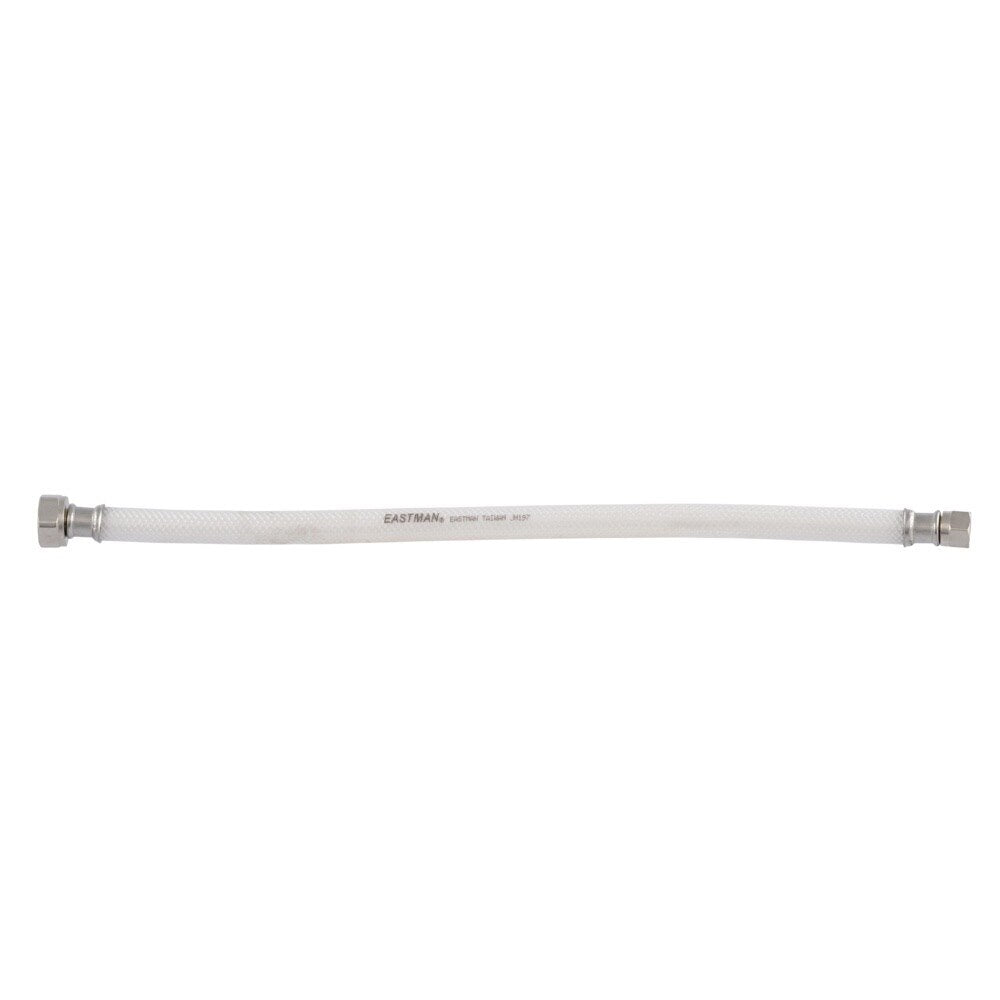 Eastman 48131 16 in. Flex Faucet Supply Line 1/2 in. IPS x 3/8 in. Compression with Brass Insert - 2