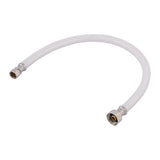 Eastman 48132 1/2 in. IPS x 3/8 in. Compression x 20 in. Flex Water Supply Line with Brass Insert