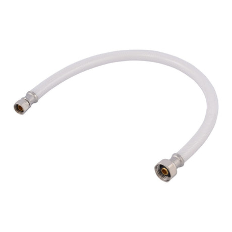 Eastman 48132 1/2 in. IPS x 3/8 in. Compression x 20 in. Flex Water Supply Line with Brass Insert