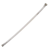 Eastman 48132 1/2 in. IPS x 3/8 in. Compression x 20 in. Flex Water Supply Line with Brass Insert - 2
