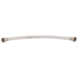 Eastman 48133 1/2 in x 1/2 in x 16 in Flex Faucet Water Supply Line with Brass Insert - 2