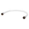 Eastman 48134 1/2 in IPS x 1/2 in IPS x 20 in Flex Water Supply Line with Brass Insert