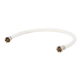 Eastman 48135 1/2 in. IPS x 1/2 in. IPS x 24 in. PVC Faucet Supply Line with Brass Insert