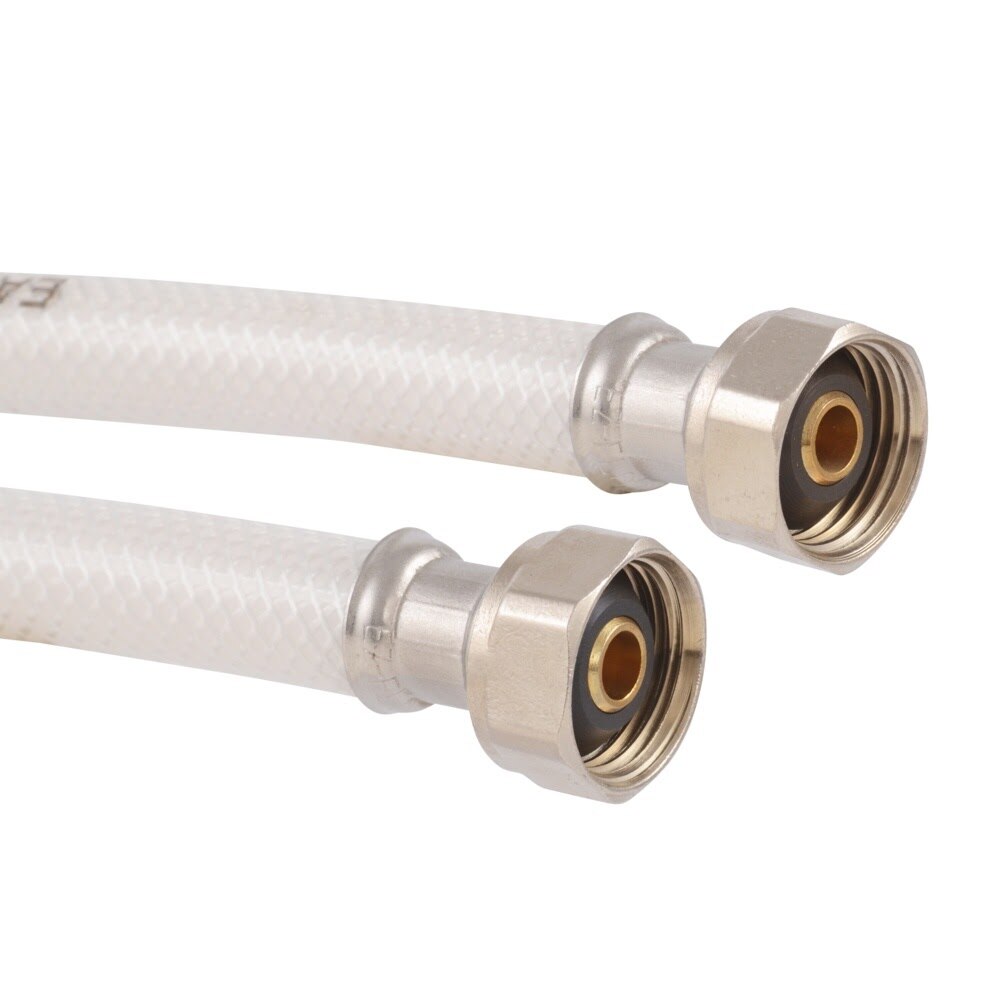 Eastman 48135 1/2 in. IPS x 1/2 in. IPS x 24 in. PVC Faucet Supply Line with Brass Insert - 3