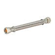 Eastman 48141 3/8 in. Comp x 3/8 in. Comp x 6 in. Braided Faucet Supply Line with Brass Insert