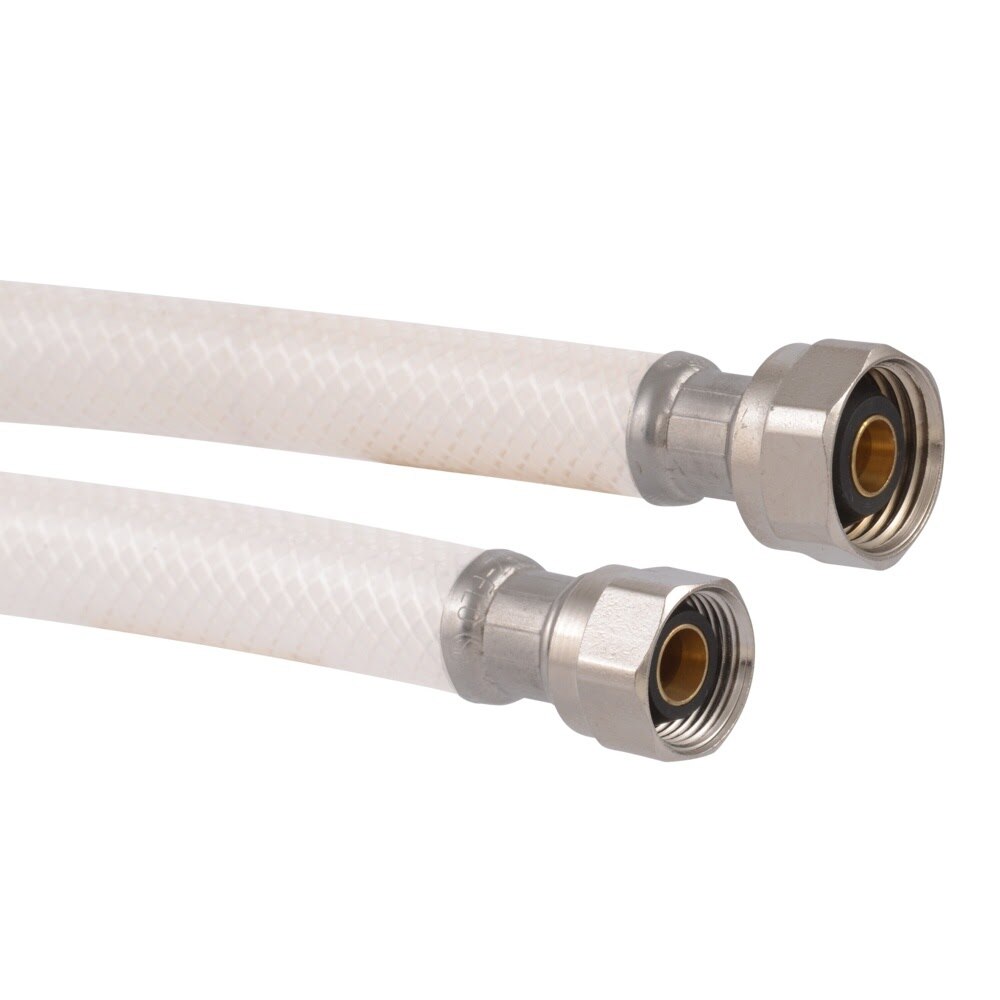 Eastman 48143 1/2 in. IPS x 1/2 in. Comp x 36 in. PVC Flex Water Supply Line with Brass Insert - 3