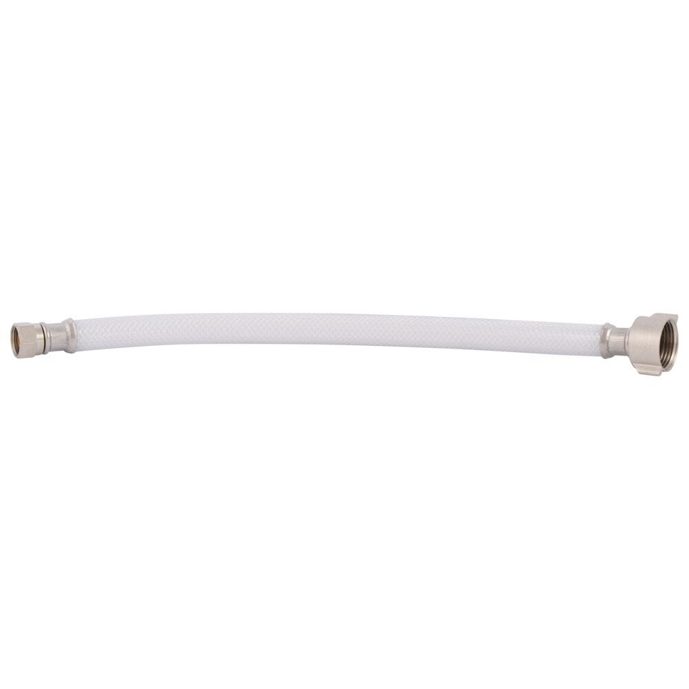 Eastman 48145 3/8 in. Compression x 7/8 in. Ballcock x 12 in. PVC Toilet Supply Line with Brass Insert - 2