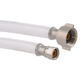 Eastman 48145 3/8 in. Compression x 7/8 in. Ballcock x 12 in. PVC Toilet Supply Line with Brass Insert - 3