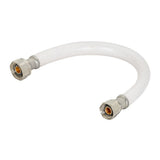 Eastman 48152 1/2 in. IPS x 1/2 in. Comp x 20 in. PVC Flex Water Supply Line with Brass Insert