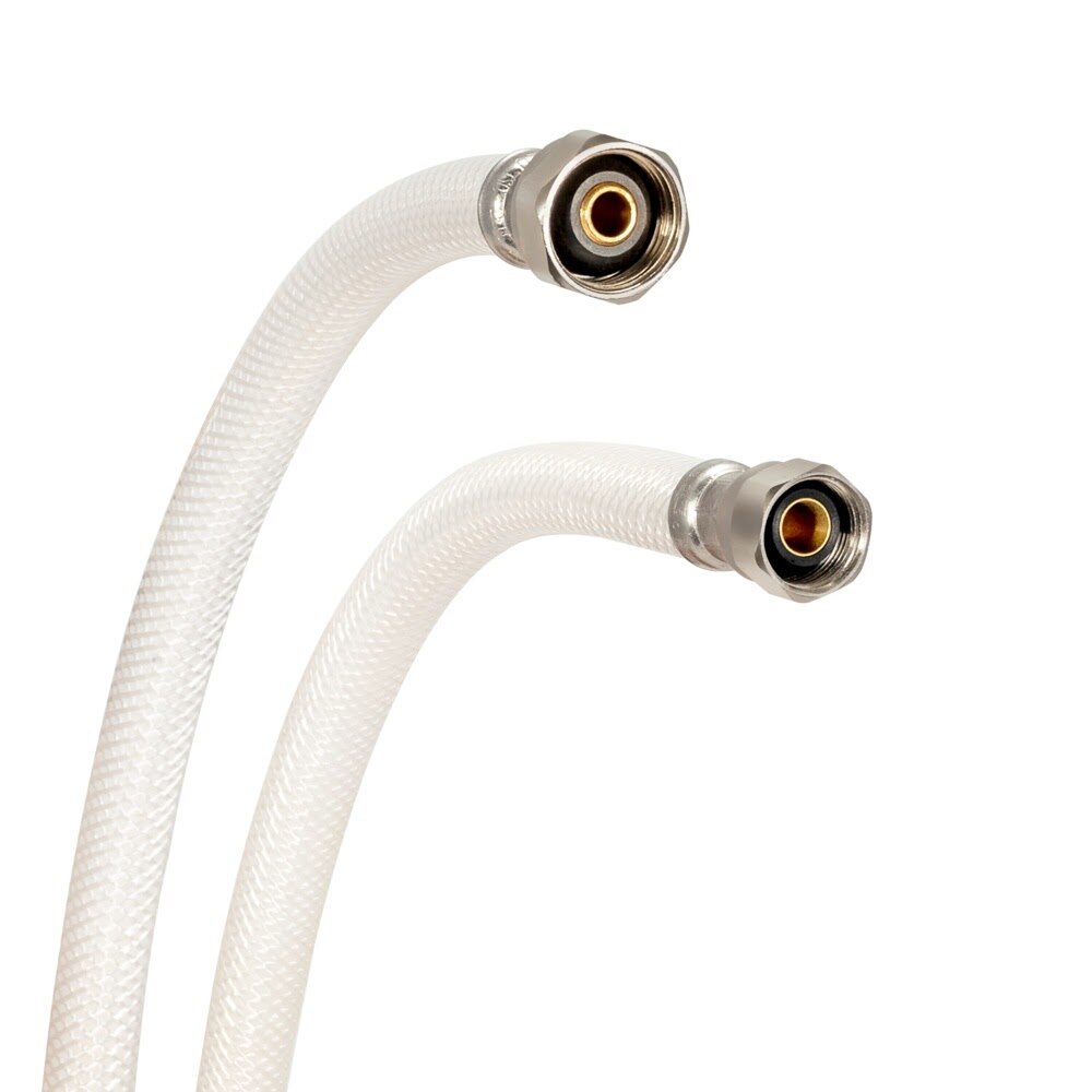 Eastman 48152 1/2 in. IPS x 1/2 in. Comp x 20 in. PVC Flex Water Supply Line with Brass Insert - 3