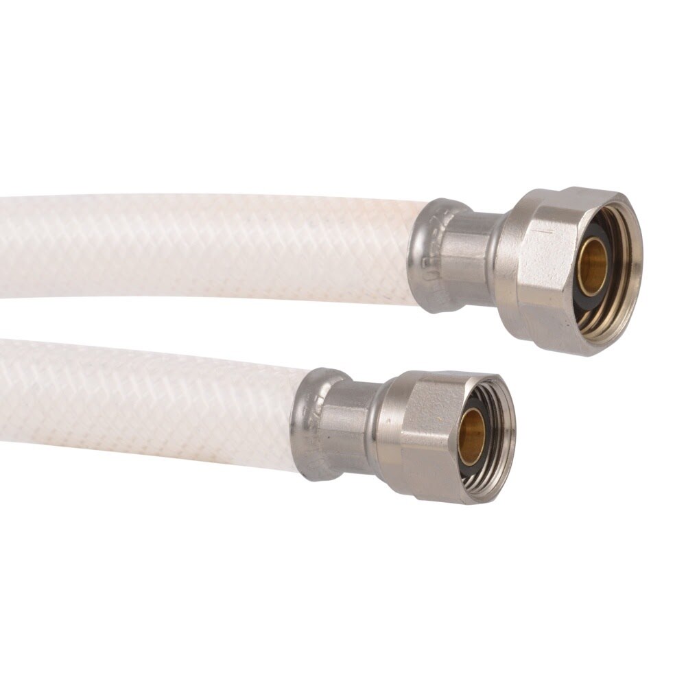 Eastman 48155 1/2 in IPS x 1/2 in Compression x 24 in Flex Faucet Water Supply Line with Brass Insert - 3