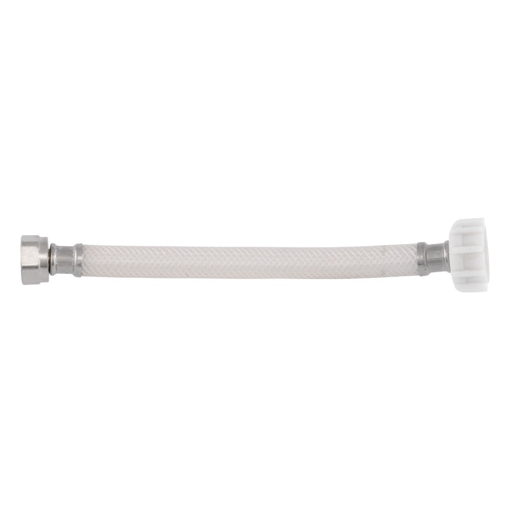 Eastman 48169 1/2 in. IPS x 7/8 in. BC x 9 in. Flexible Toilet Water Supply Line with Brass Insert - 3
