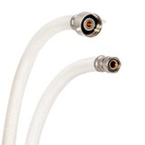 Eastman 48170 3/8 in. Compression x 7/8 in. Ballcock x 16 in. PVC Toilet Supply Line with Brass Insert - 3