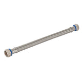 Eastman 48250 12 in Braided Stainless Steel Water Heater Connector 3/4 in FIP x 3/4 in FIP Swivel - 2