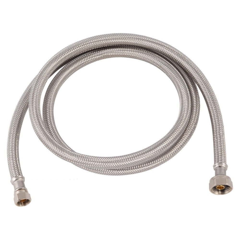 Eastman 48302 1/2 in. IPS x 3/8 in. Compression x 60 in. Braided Stainless Steel Faucet Supply Line
