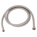 Eastman 48302 1/2 in. IPS x 3/8 in. Compression x 60 in. Braided Stainless Steel Faucet Supply Line