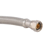 Eastman 48302 1/2 in. IPS x 3/8 in. Compression x 60 in. Braided Stainless Steel Faucet Supply Line - 3