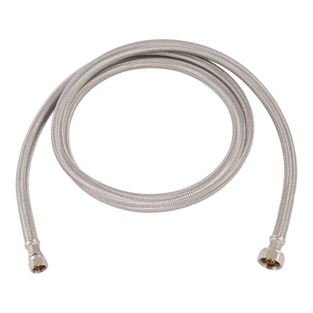 Eastman 48303 1/2 in. IPS x 3/8 in. Compression x 72 in. Braided Stainless Steel Faucet Supply Line