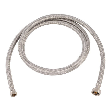Eastman 48303 1/2 in. IPS x 3/8 in. Compression x 72 in. Braided Stainless Steel Faucet Supply Line