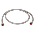 Eastman 48369 6 ft Braided Stainless Steel Washing Machine Hose