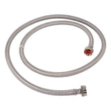 Eastman 48369 6 ft Braided Stainless Steel Washing Machine Hose - 2