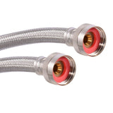 Eastman 48369 6 ft Braided Stainless Steel Washing Machine Hose - 3