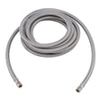 Eastman 48390 1/4 in Comp x 1/4 in Comp 15 ft Braided Stainless Steel Icemaker Connector