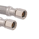 Eastman 48390 1/4 in Comp x 1/4 in Comp 15 ft Braided Stainless Steel Icemaker Connector - 2