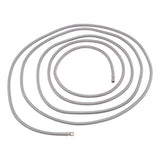 Eastman 48391 20 ft Braided Stainless Steel Ice Maker Connector with 1/4 in Comp x 1/4 in Comp Ends - 3
