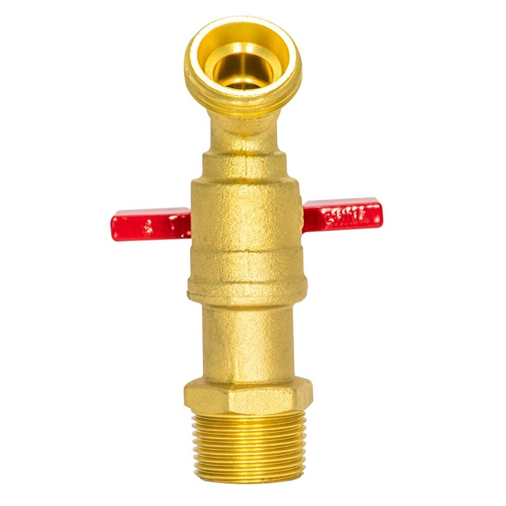 Eastman 48601 3/4 in MIP Brass Quarter Turn Hose Bibb for Outdoor Irrigation - 2