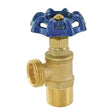 Eastman 48621 3/4 in. MIP Heavy Pattern Brass Boiler Drain with Stuffing Box