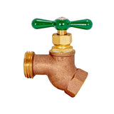 Eastman 48624 Half Inch FIP Heavy Pattern Female No-Kink Hose Bibb - 3